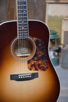 Gallagher Guitar Co. Doc Watson Dreadnought Guitar With Case - Sunburst