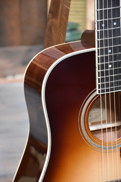 Gallagher Guitar Co. Doc Watson Dreadnought Guitar With Case - Sunburst