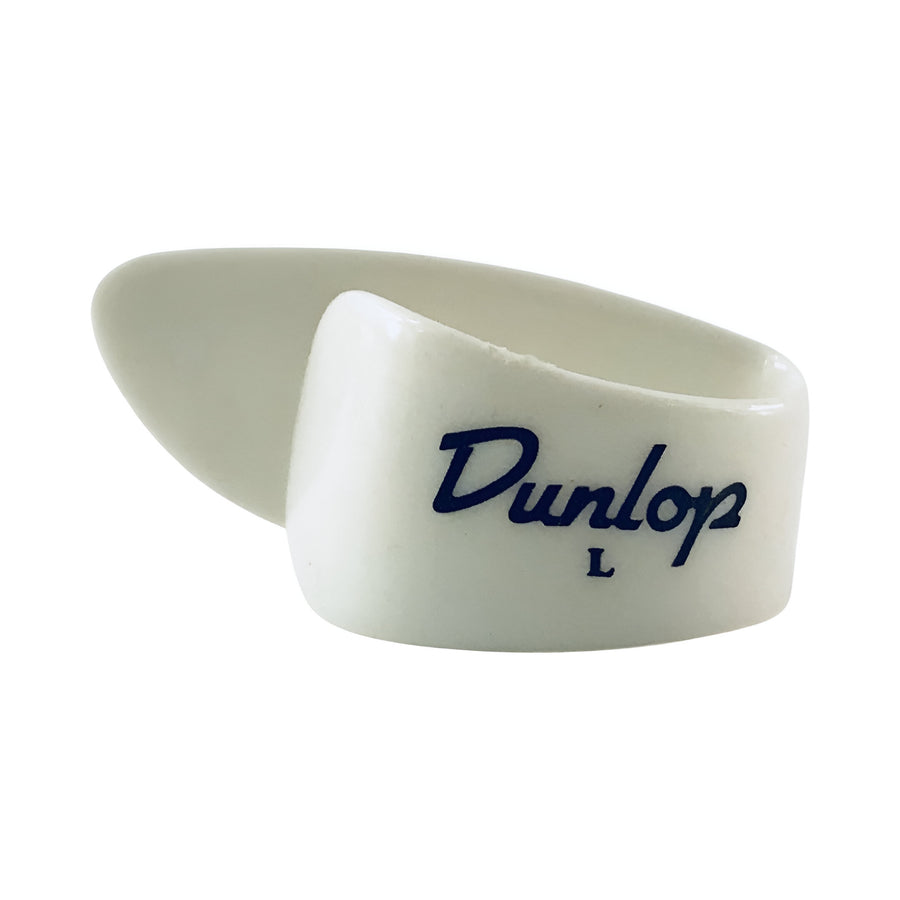 Dunlop White Thumb Pick- Available in Small, Medium, Large, and Extra Large