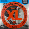 D'Addario EJ22 XL Nickel Wound Guitar Strings - .013-.056 Jazz Medium Wound 3rd