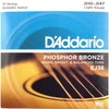 D'Addario EJ38 Phosphor Bronze Light Gauge 12-String Guitar Strings