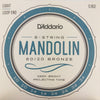 D'Addario EJ62 80/20 Bronze Light Mandolin Strings