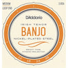 D'Addario EJ63i Medium Nickel-Plated Steel Irish Tenor Banjo Strings