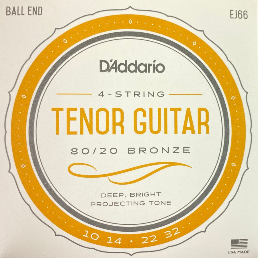D'Addario EJ66 80/20 Acoustic Tenor Guitar Strings
