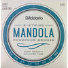 D'Addario EJ72 Light Phosphor Bronze Mandola Strings