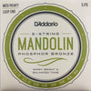 D'Addario EJ75 Phosphor Bronze Med/Hvy Mandolin Strings