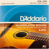 D'Addario EJ83L Silverplated Wound Ball End Light Gauge Gypsy Jazz Guitar Strings