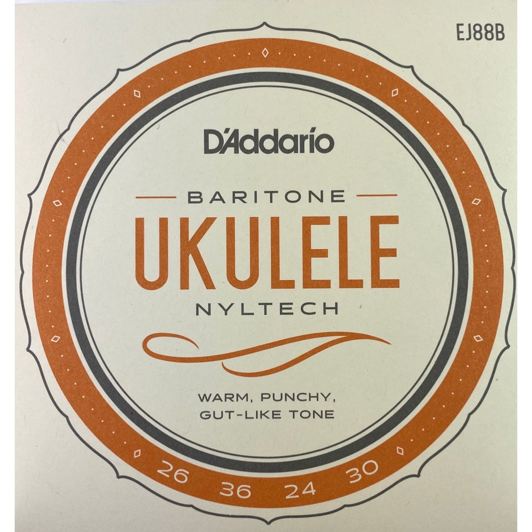 D'Addario EJ88B Baritone Nyltech Ukulele Strings