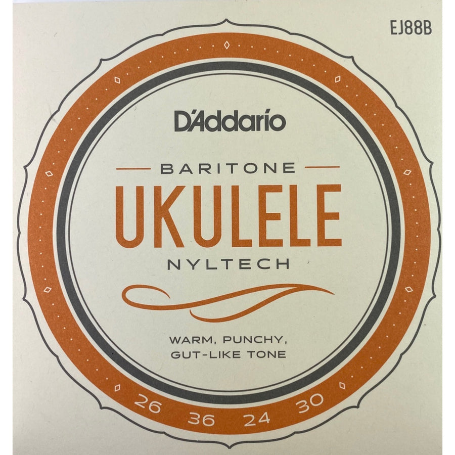 D'Addario EJ88B Baritone Nyltech Ukulele Strings