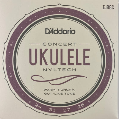 D'Addario EJ88C Concert Nyltech Ukulele Strings