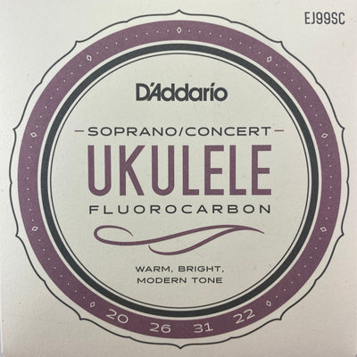 D'Addario EJ99SC Pro-Arté Carbon Ukulele Strings - Soprano/Concert