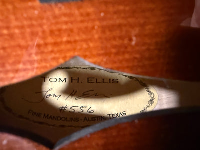 2022 Ellis “Reserve” Model F-Style Mandolin With Case