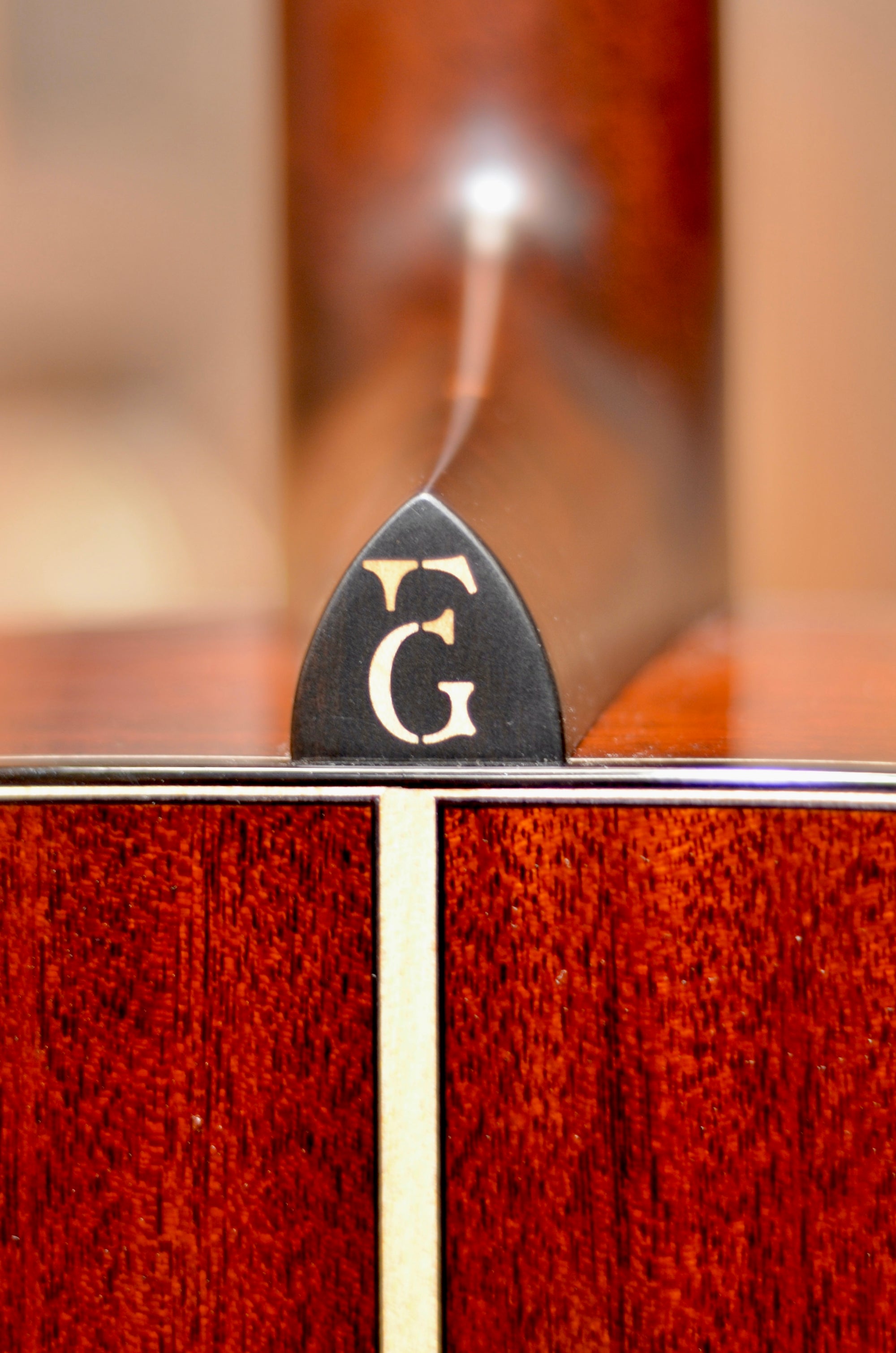 Yamaha FG9 Mahogany Dreadnought Acoustic Guitar With Case