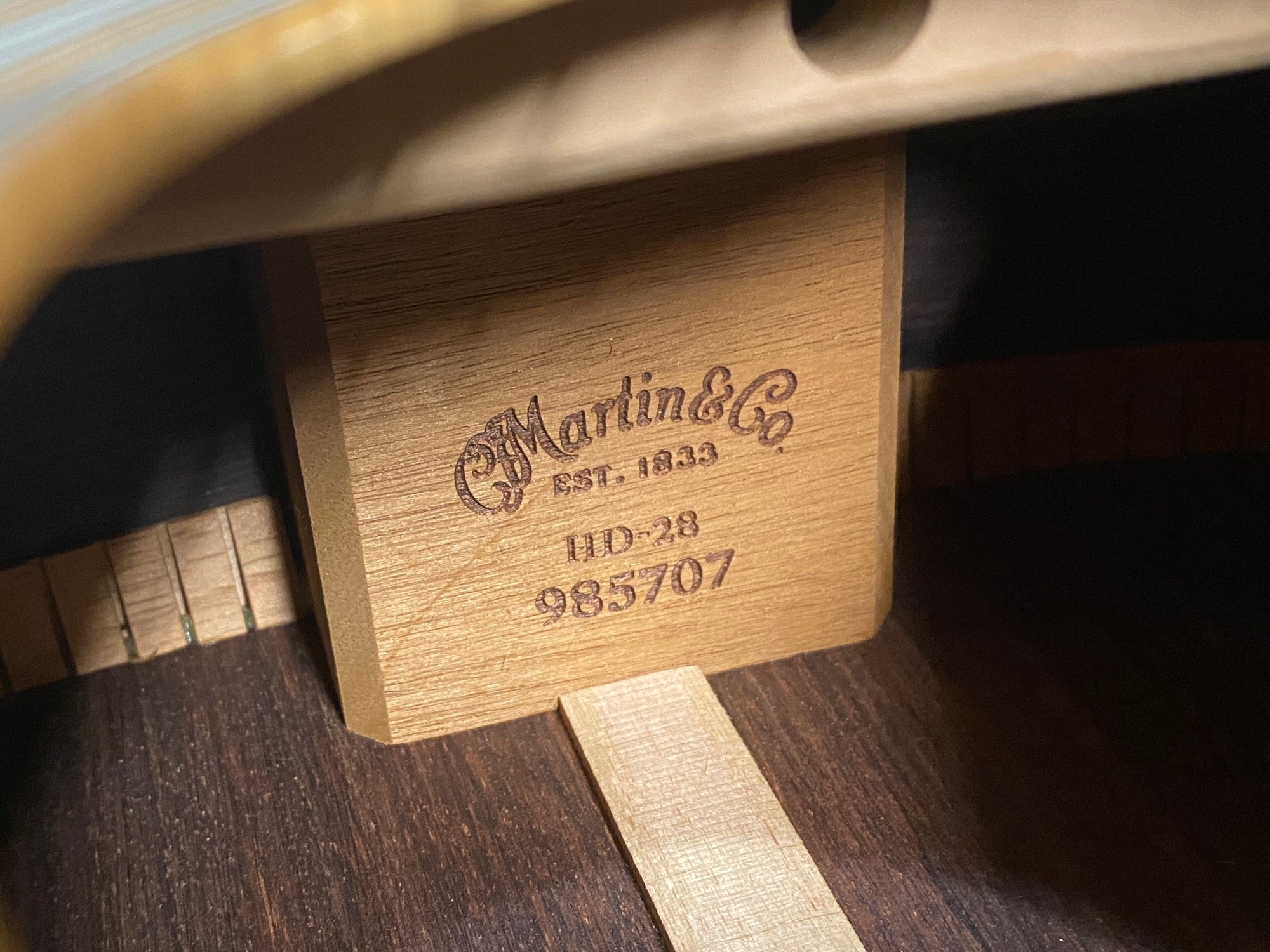 Pre-Owned Martin HD-28 Dreadnought Guitar With Case