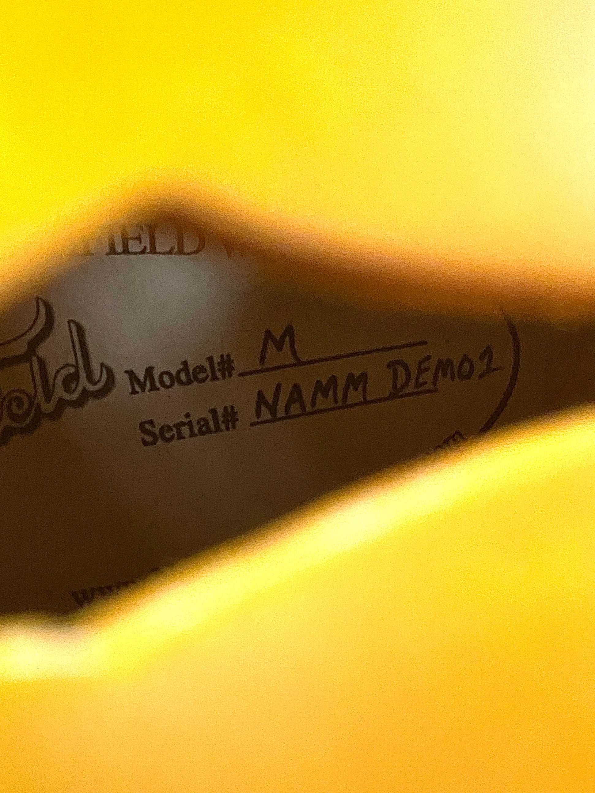Pre-Owned Northfield M Model Namm Demo #1 Amber A-Style Mandolin With Case