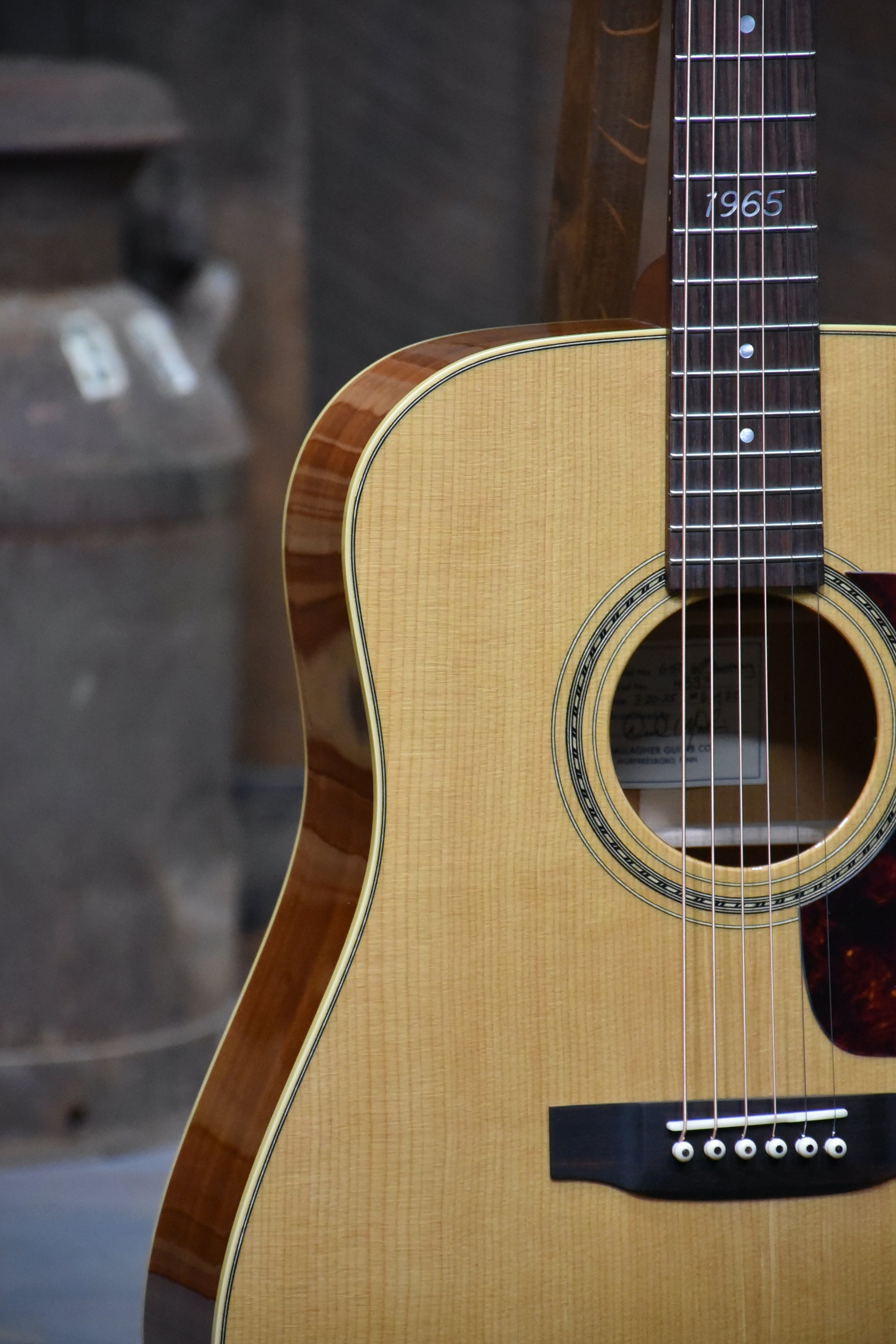 Gallagher Guitar Co. G-50 60th Anniversary Dreadnought Guitar With Case