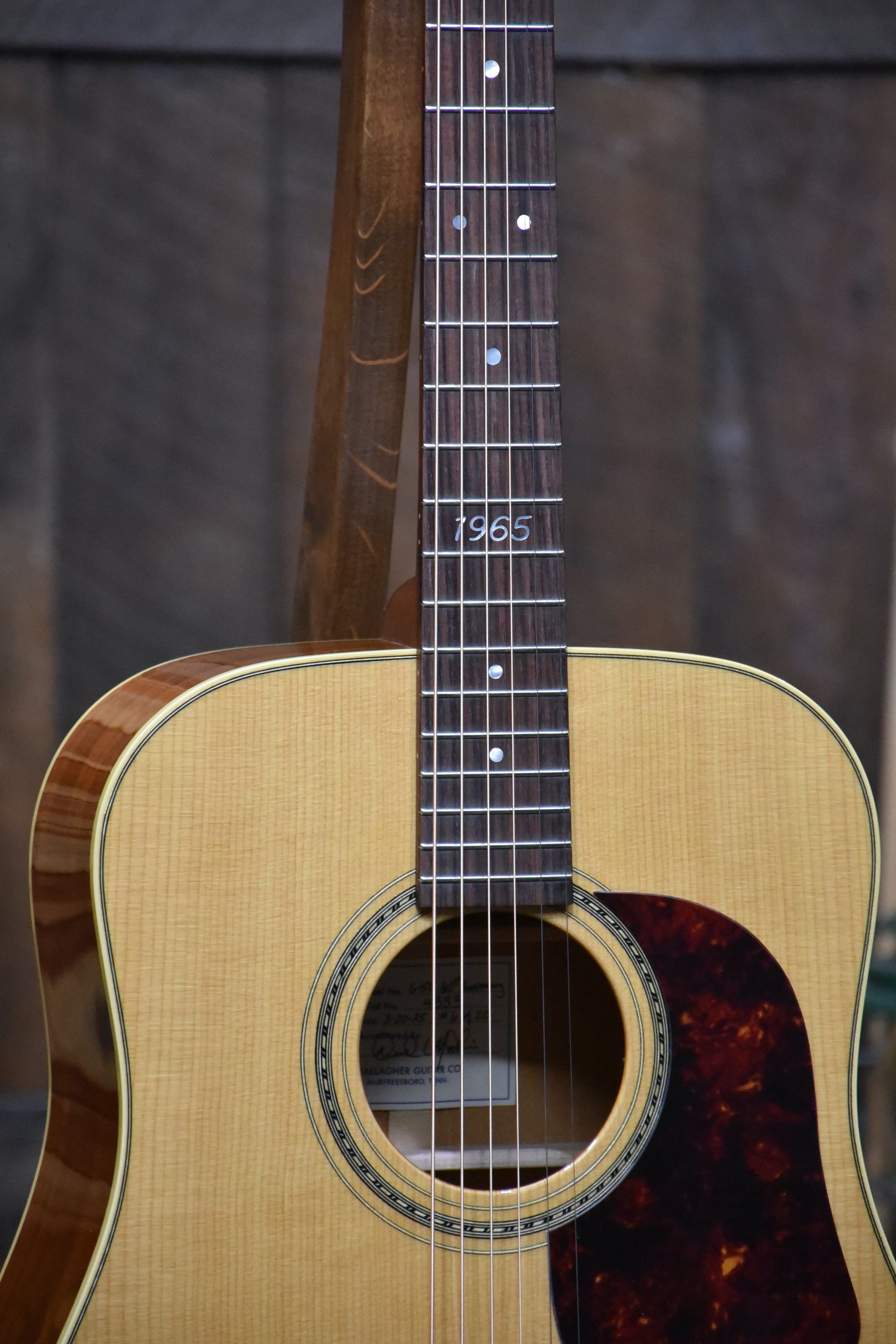 Gallagher Guitar Co. G-50 60th Anniversary Dreadnought Guitar With Case