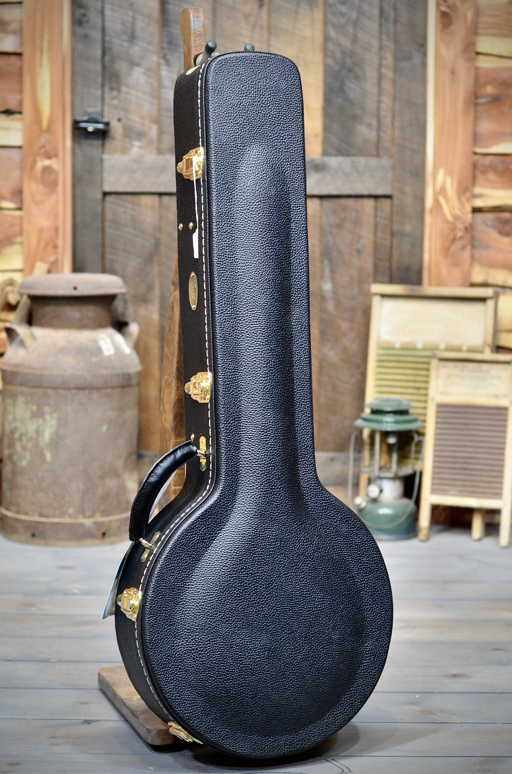 Gold Star GF100 Wreath Mahogany 5-String Bluegrass Banjo With Case