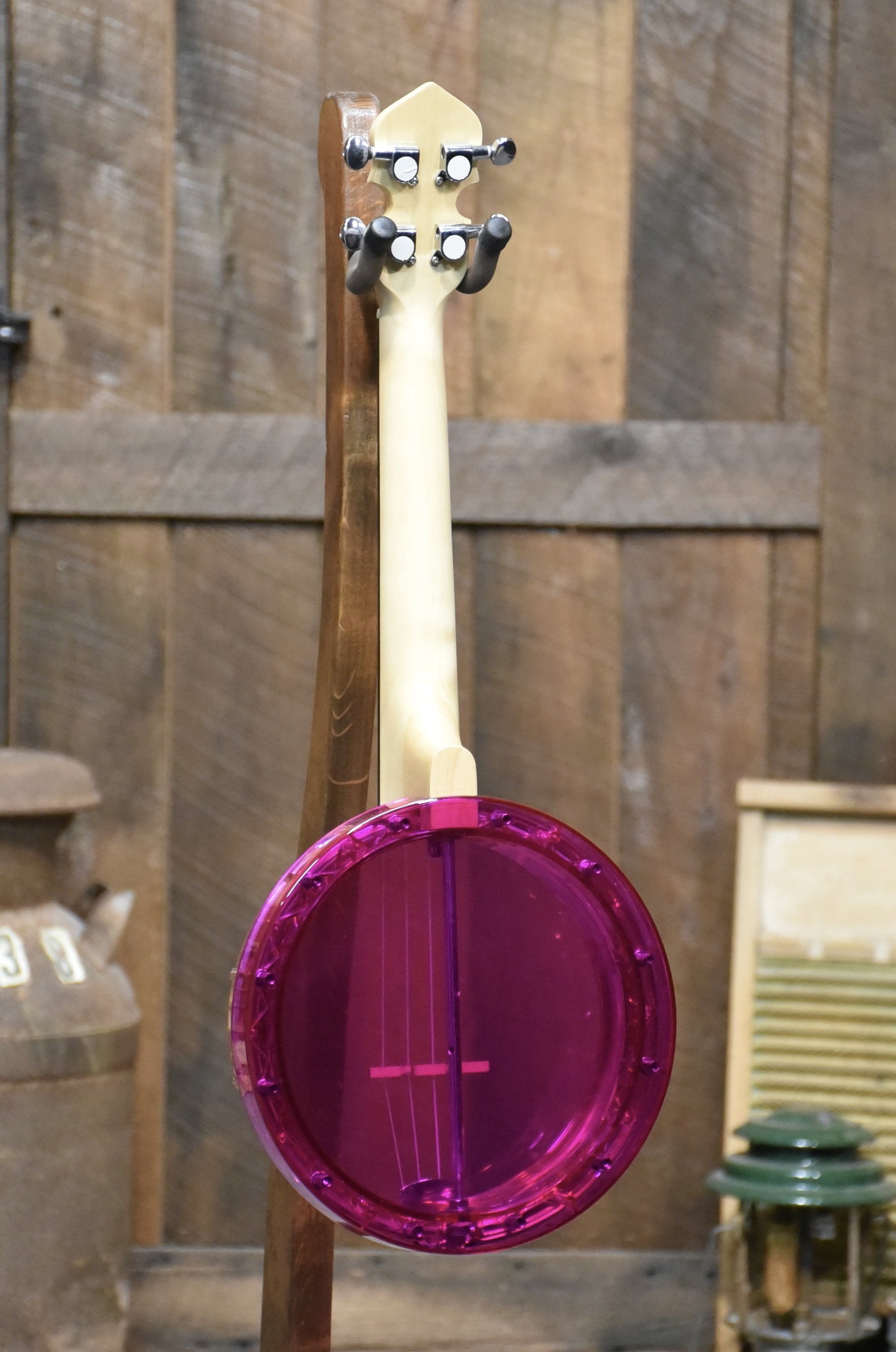 Gold Tone Little Gem See-Through Banjo-Ukulele With Gig-Bag (Available in 4 Colors)