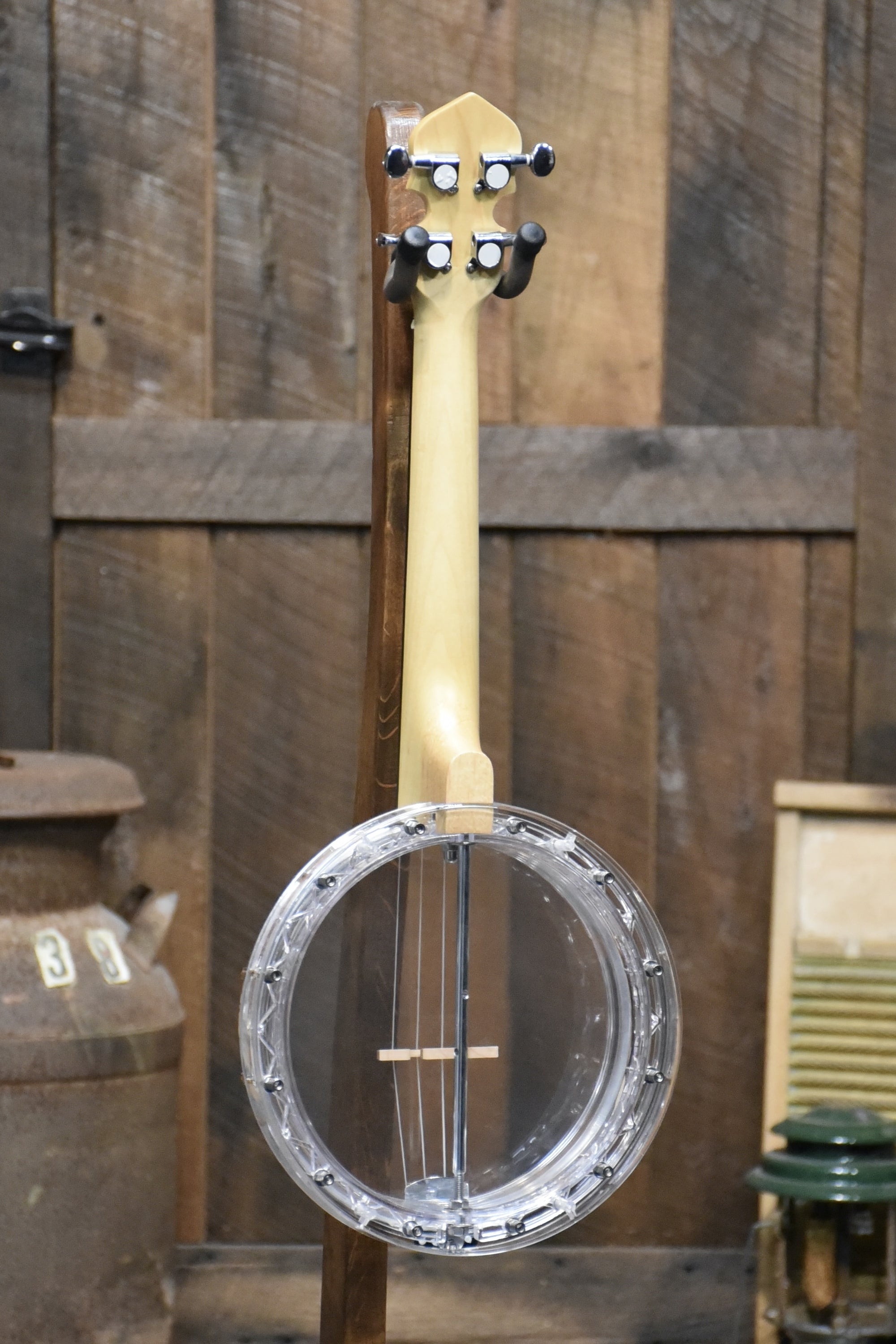 Gold Tone Little Gem See-Through Banjo-Ukulele With Gig-Bag (Available in 4 Colors)