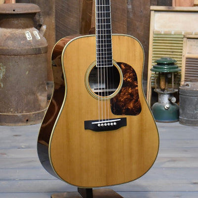 Bundle Deal - Gallagher Guitar Co. Bluegrass Bell Custom Large Soundhole Dreadnought Guitar With Case