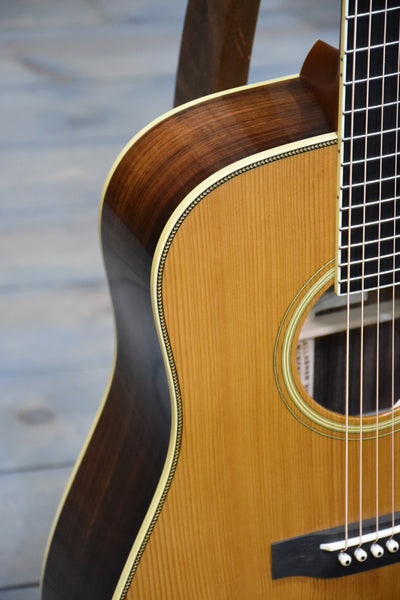 Gallagher Guitar Co. Bluegrass Bell Custom Large Soundhole Dreadnought Guitar With Case