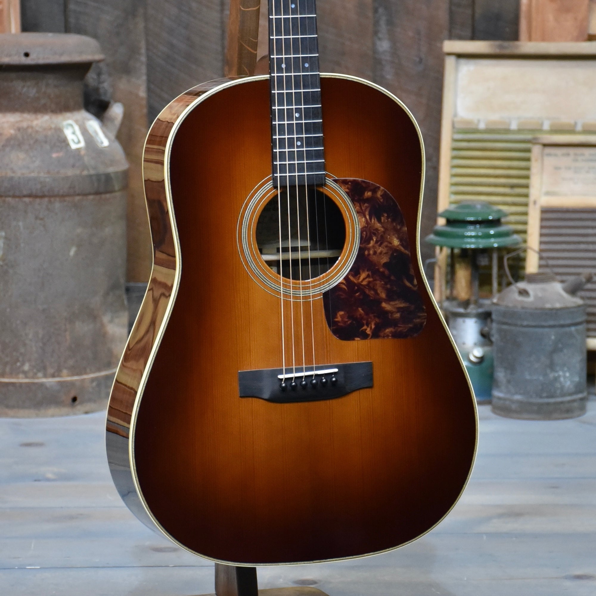 Gallagher Guitar Co. Custom Bluegrass Bell Rosewood Slope Shoulder 12 Fret Dreadnought Guitar With Case