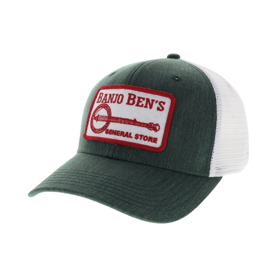 Banjo Ben's Bluegrass'n Bass Trucker Hat - Banjo Ben's General Store