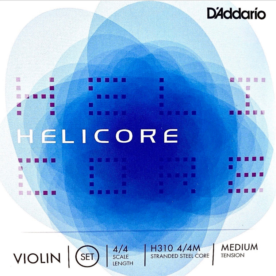 D'Addario Helicore 4/4 Scale Length Violin Set - Medium
