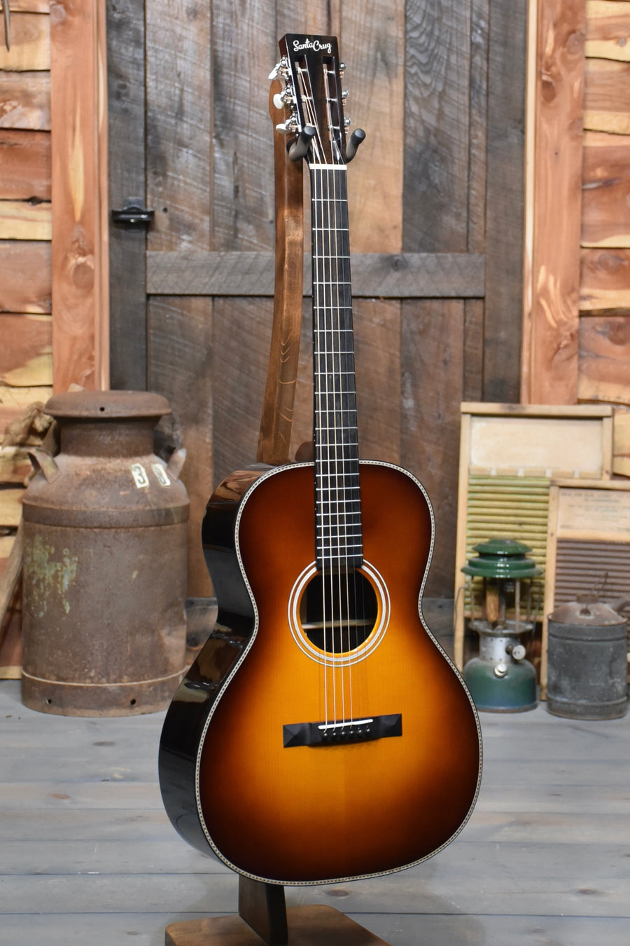 Bundle Deal - Santa Cruz H/13 Model Parlor Guitar With Case