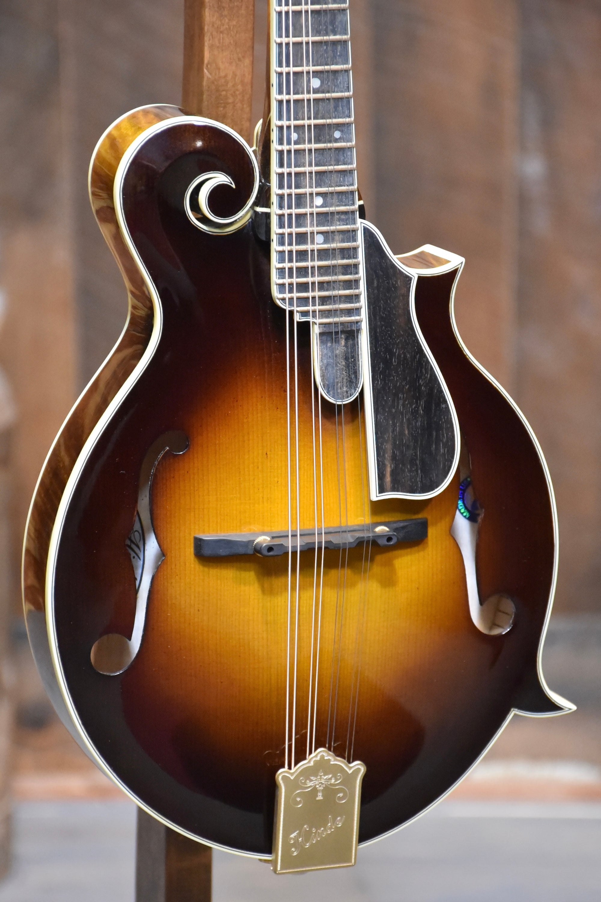 Hinde F-Style Mandolin With Hoffee Case