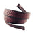 Huber Basket Weave Tooled Banjo Strap - Available in Brown or Black