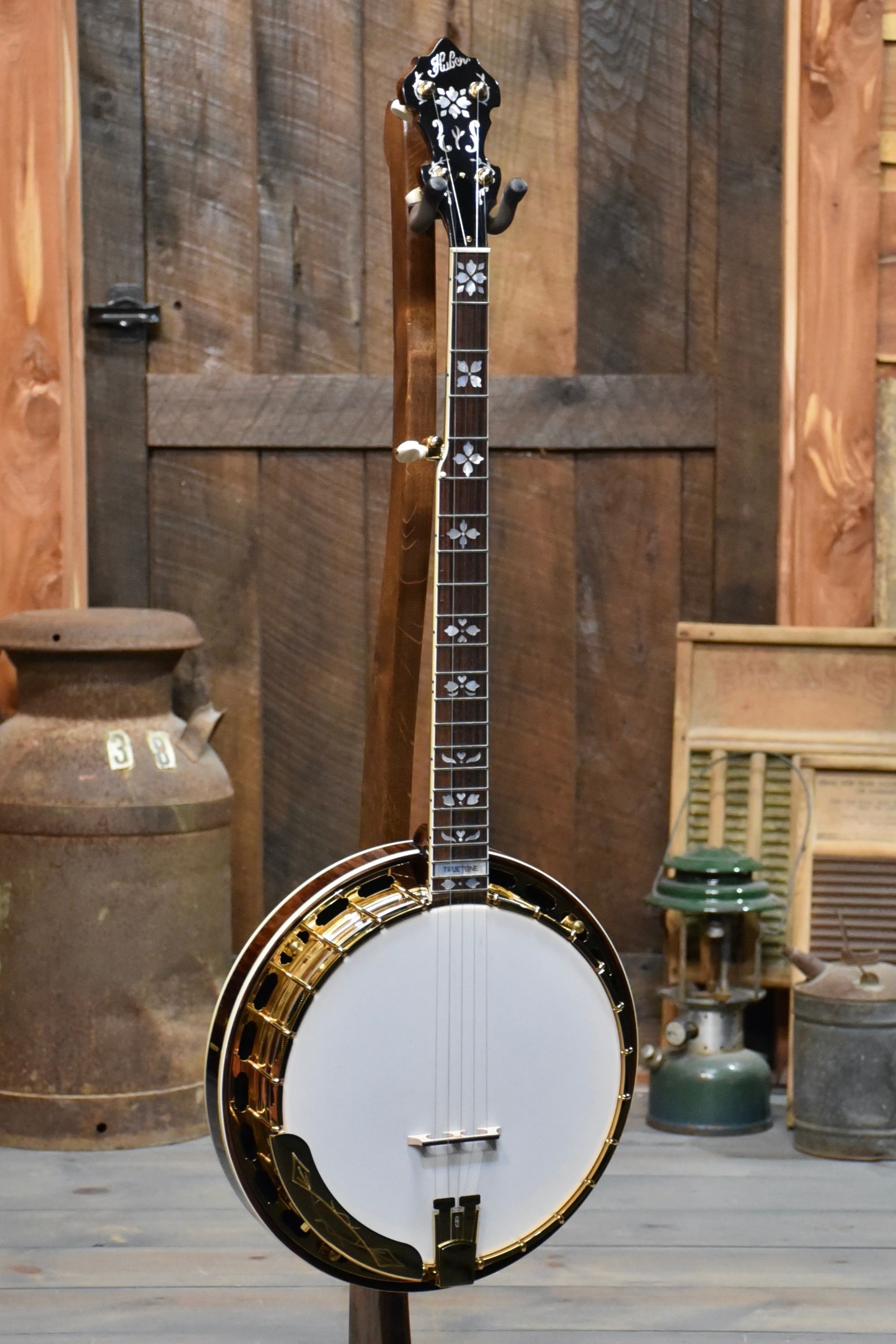 Huber VRB-G Vintage Granada Truetone 5-String Banjo with Case