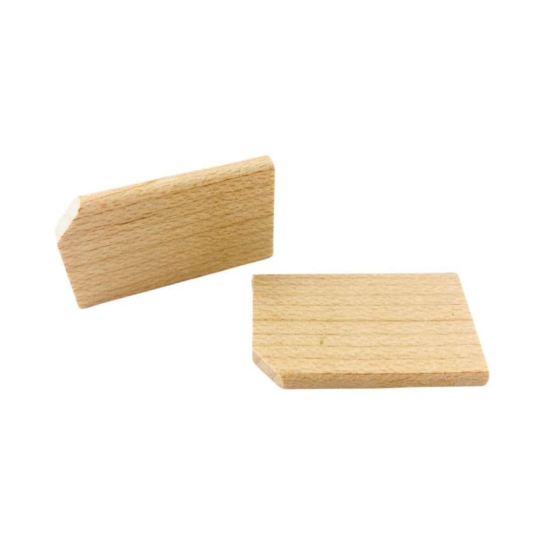 Beard MB-14 Hard Maple Spider Bridge Insert - Unslotted (set of 2)