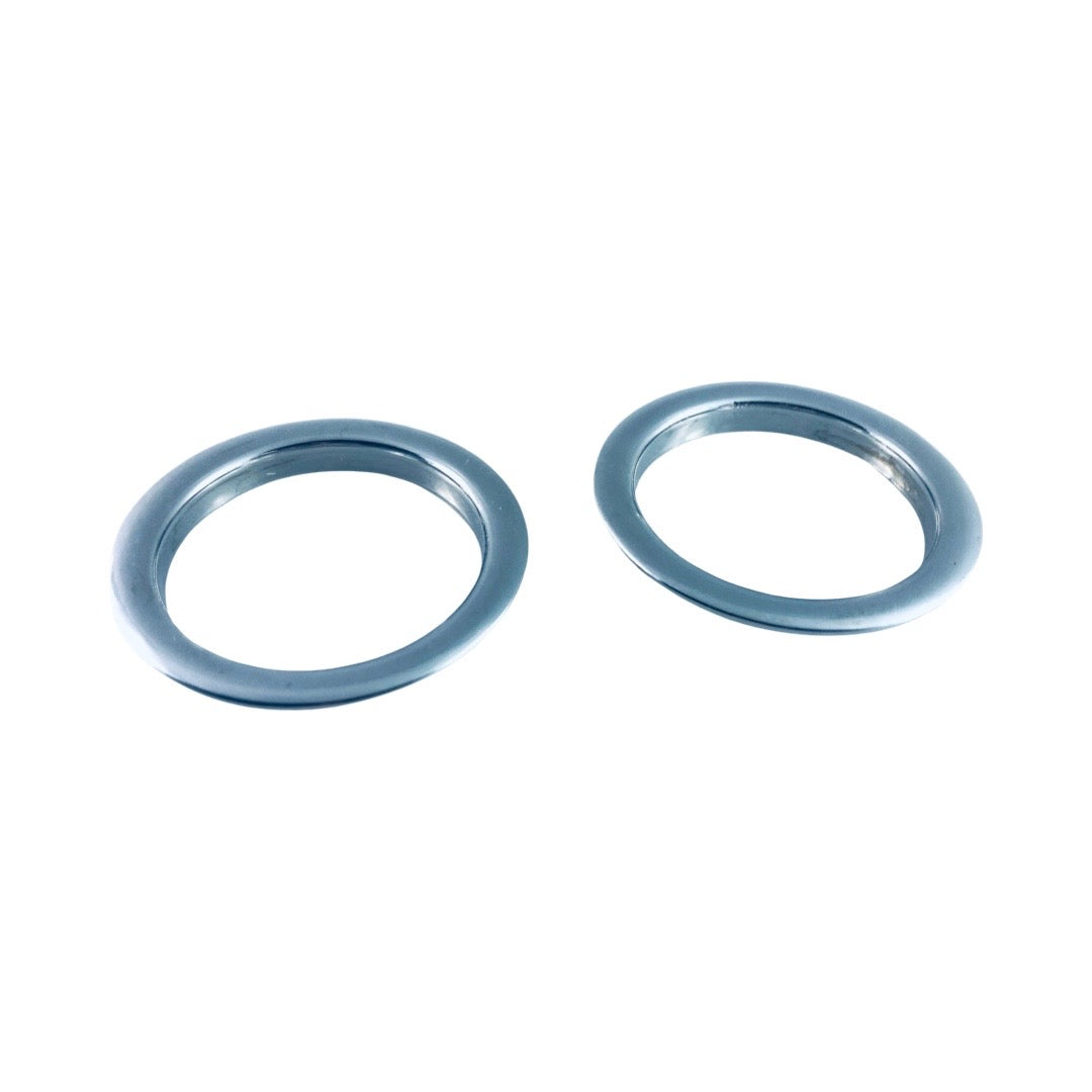 Beard Screenless Sound Ring - Chrome (Set of 2)