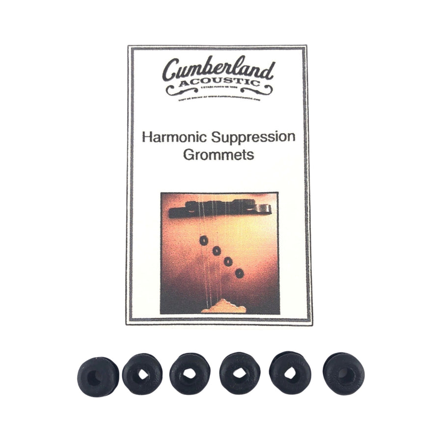 Cumberland Acoustic Harmonic Suppression Grommets for Mandolin - Pack of 6