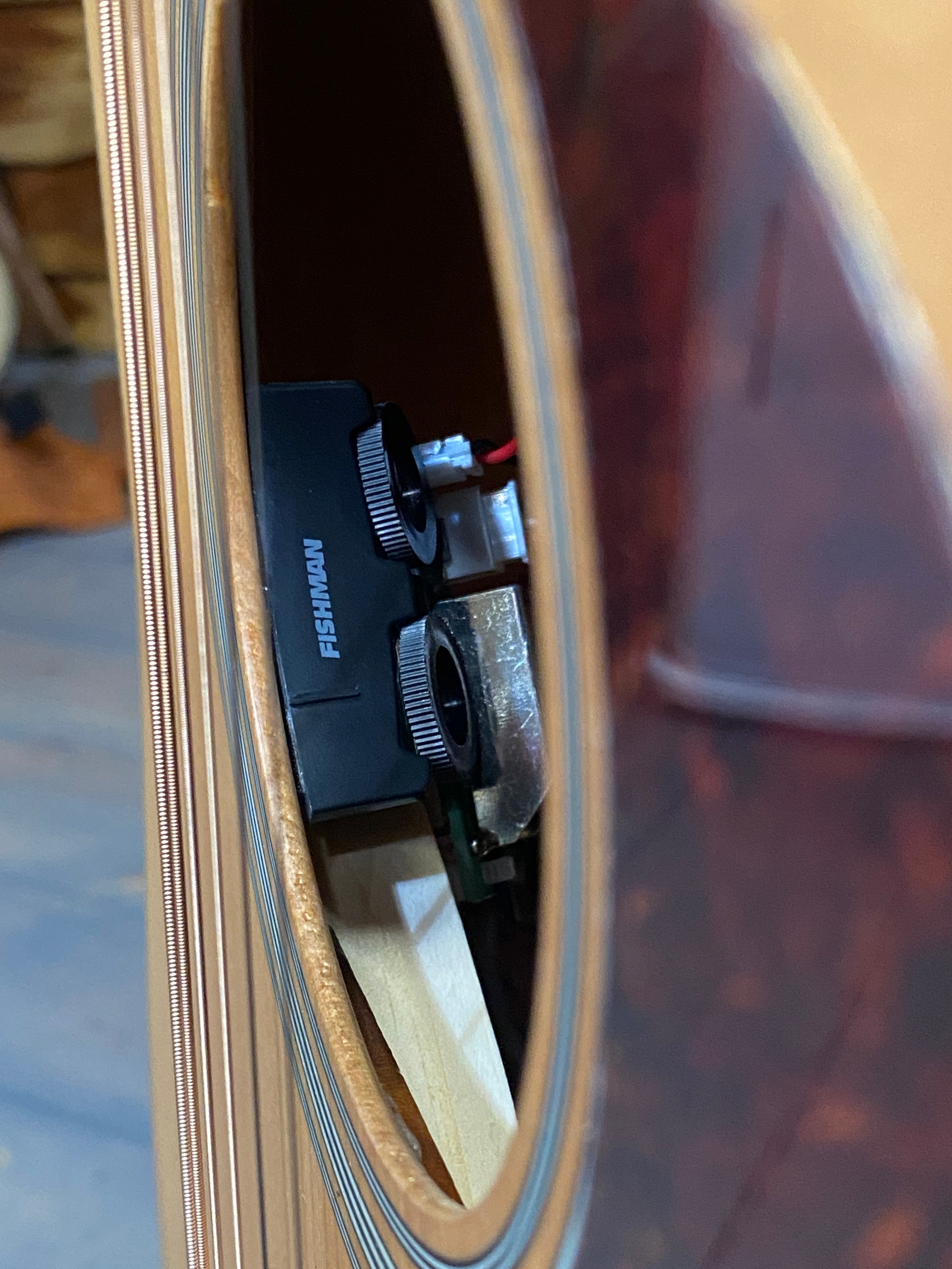 Gold Tone Acoustic-Electric All Solid Wood Guitar with Bag - Satin Natural