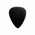McQuan Standard Teardrop Black PEI Flatpick