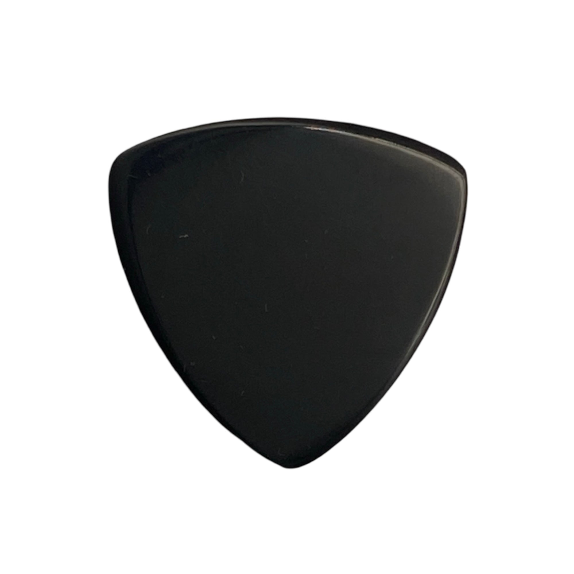 McQuan Large Triangular PEI Flatpick - Available in Black or Amber