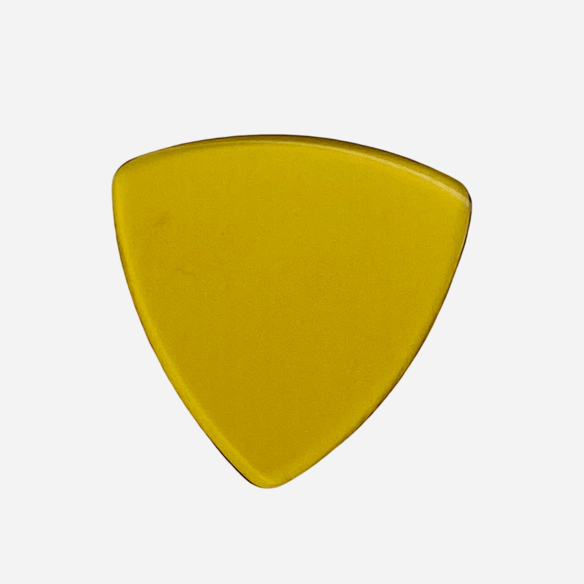 McQuan Large Triangular PEI Flatpick - Available in Black or Amber