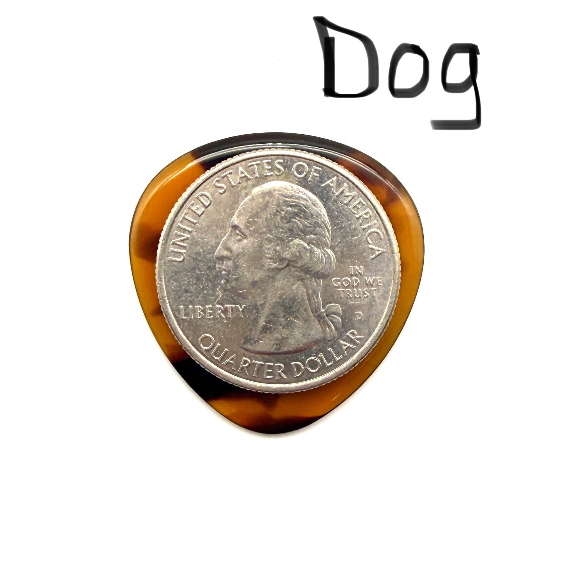 ToneSlabs Dog Casein Flatpick