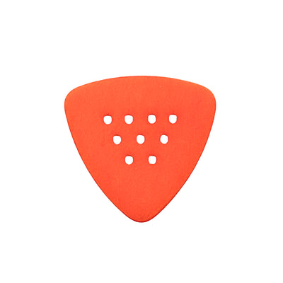 Woodtone Hand-Finished Bluegrass Flatpick - Available in Matte Orange or Matte Black