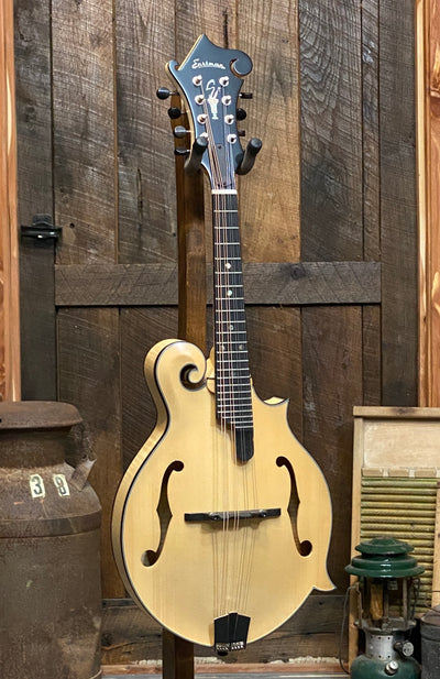 Eastman MD915-BD Blonde F-Style Mandolin With Case