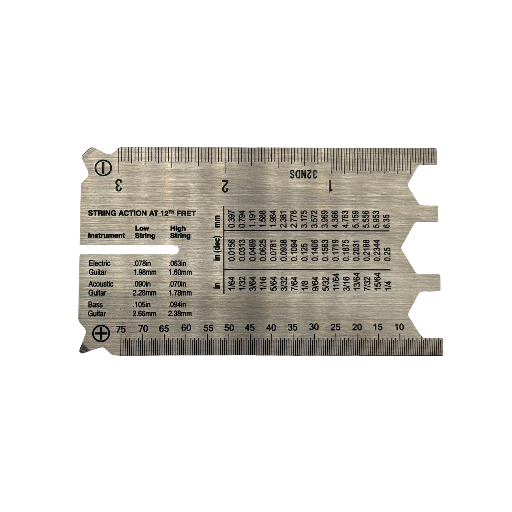 D'Addario PW-SHG-01 Instrument String Height Gauge