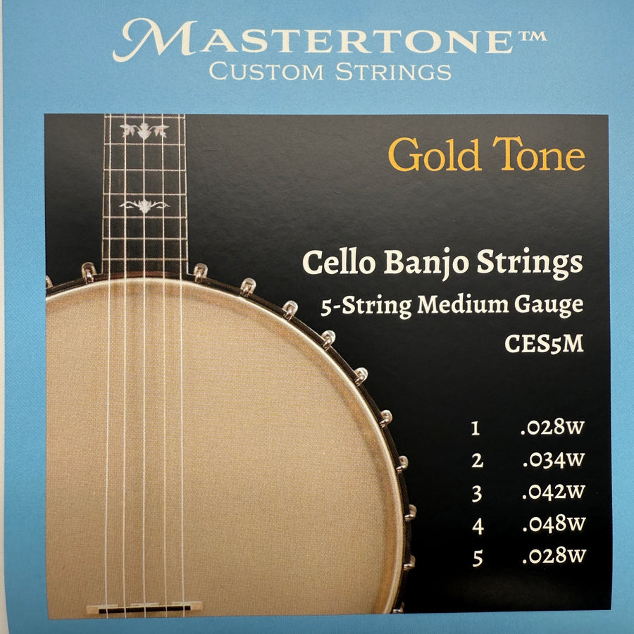 Gold Tone CES5M Medium Banjo Cello Strings