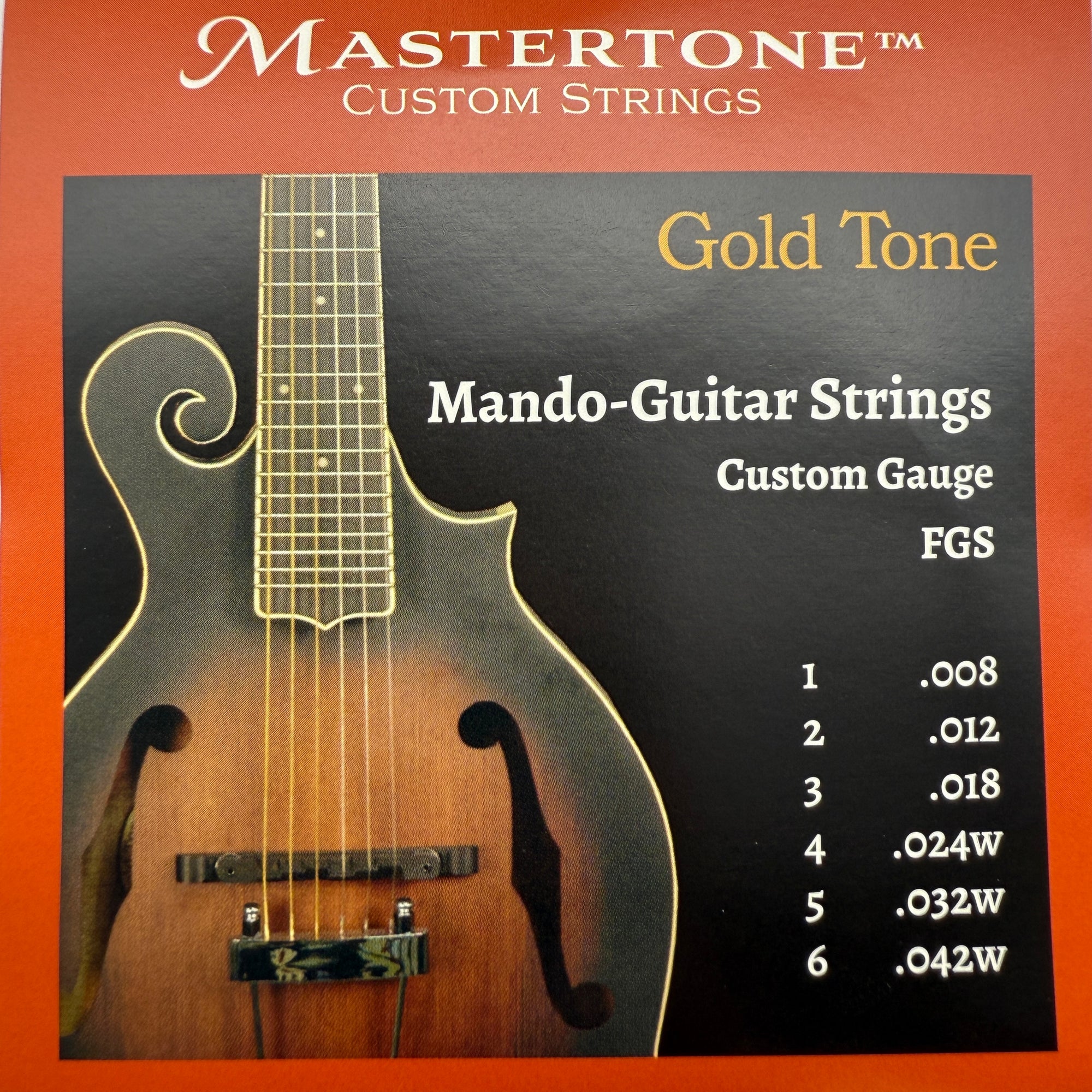Gold Tone FGS Mando-Guitar Custom Gauge Strings