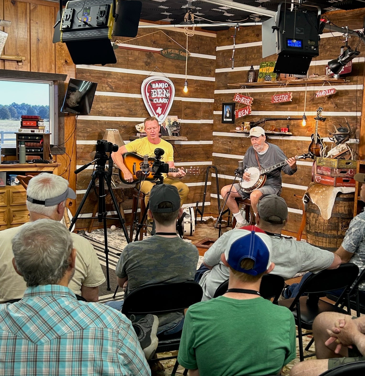 Banjo Ben's BANJO-ONLY Cabin Camp: Texas Farm! OCT 30-NOV 1, 2025!