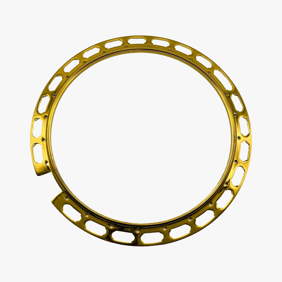 One Piece 11" Flange for Gibson Style Banjos - Gold