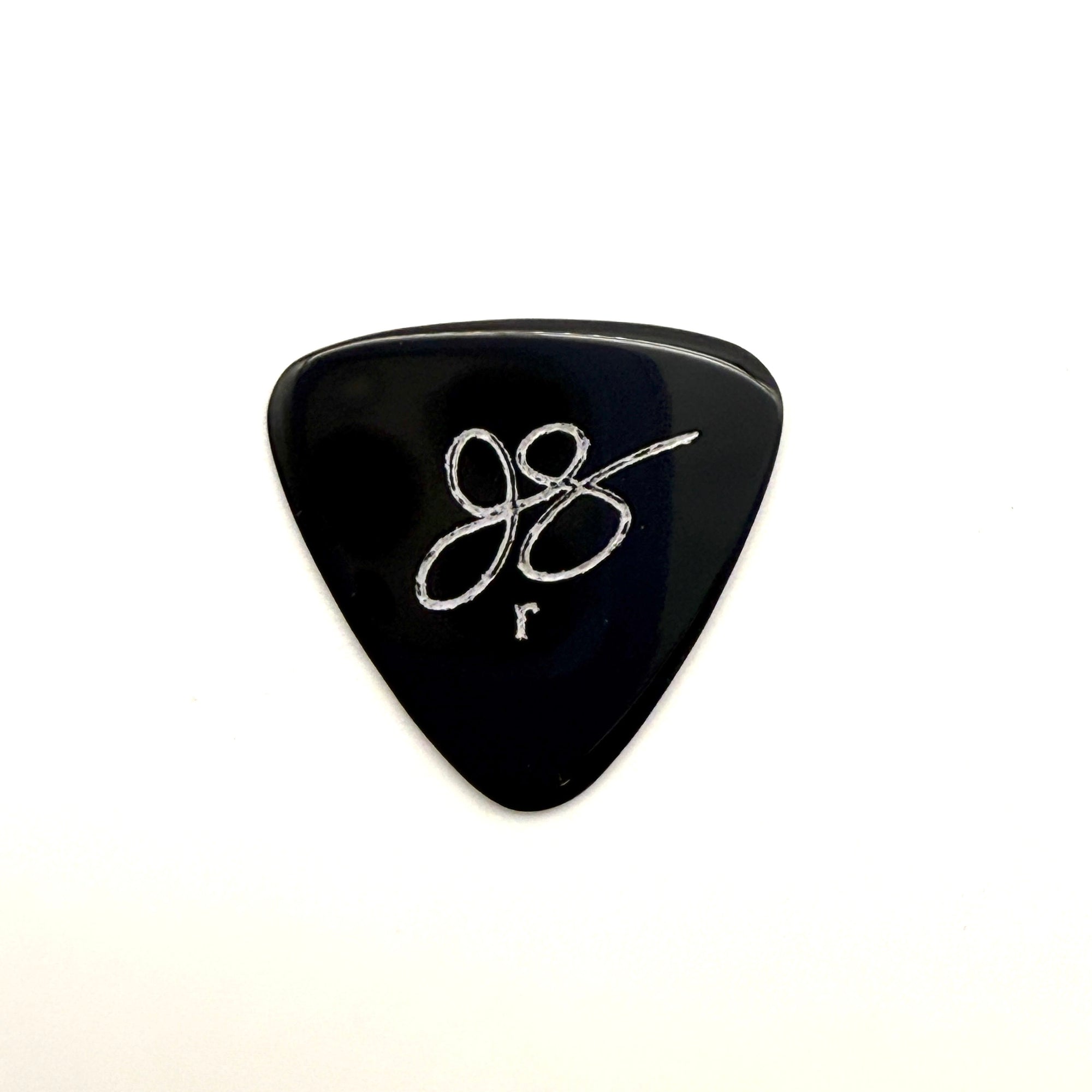 ToneSlabs JS Signature Tri-Drop Rounded Darth Tone Triangle Flatpick