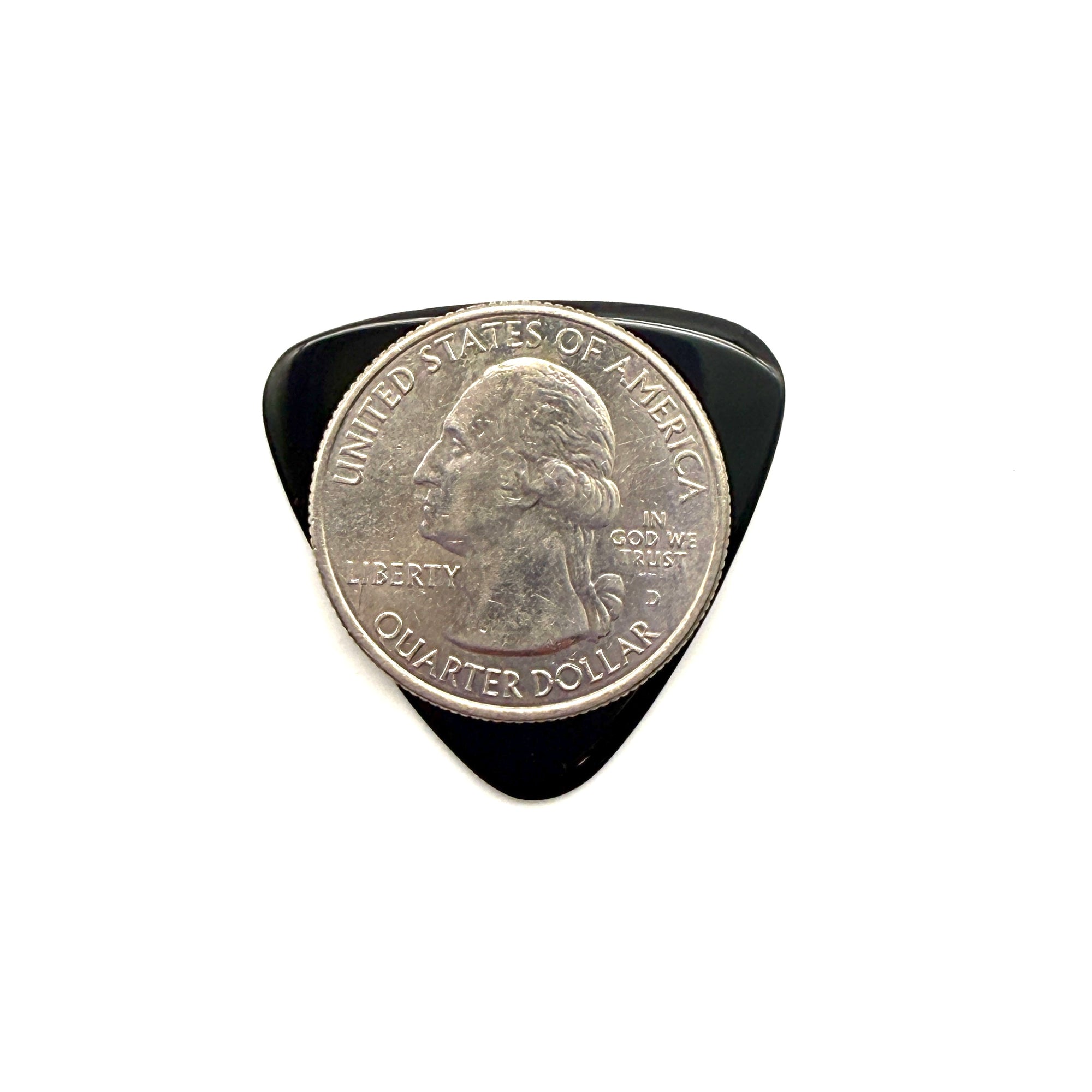 ToneSlabs JS Signature Tri-Drop Rounded Darth Tone Triangle Flatpick